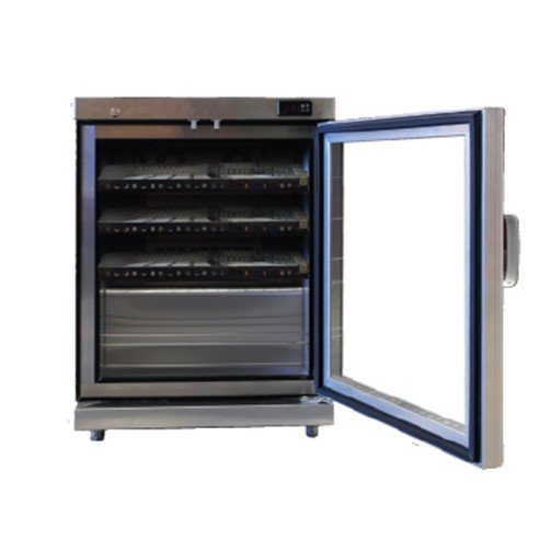 Refrigerador farmaceutico de acero inoxidable de 570x560x1030mm