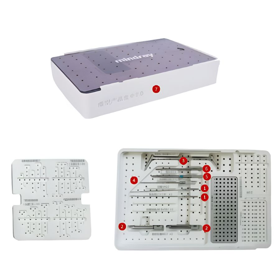 Mini Juego de Instrumentos de Bloqueo para Mini Placa de Bloqueo de 2.0mm