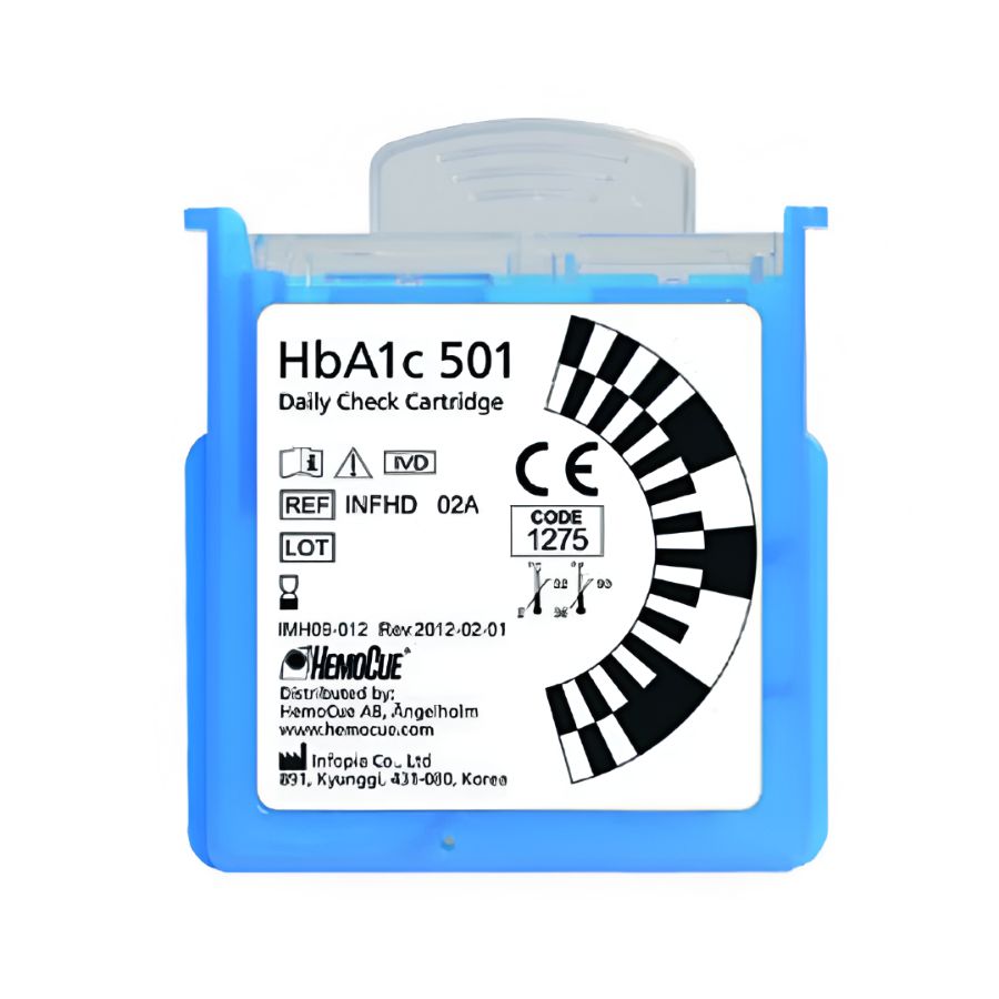 Cartucho de Control Diario Hemoglobina Glicosilada HbA1c 501, Cartucho Individual