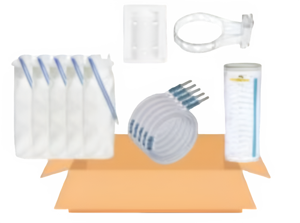 Kit de soporte de pared para canister de 1500 ml con accesorios