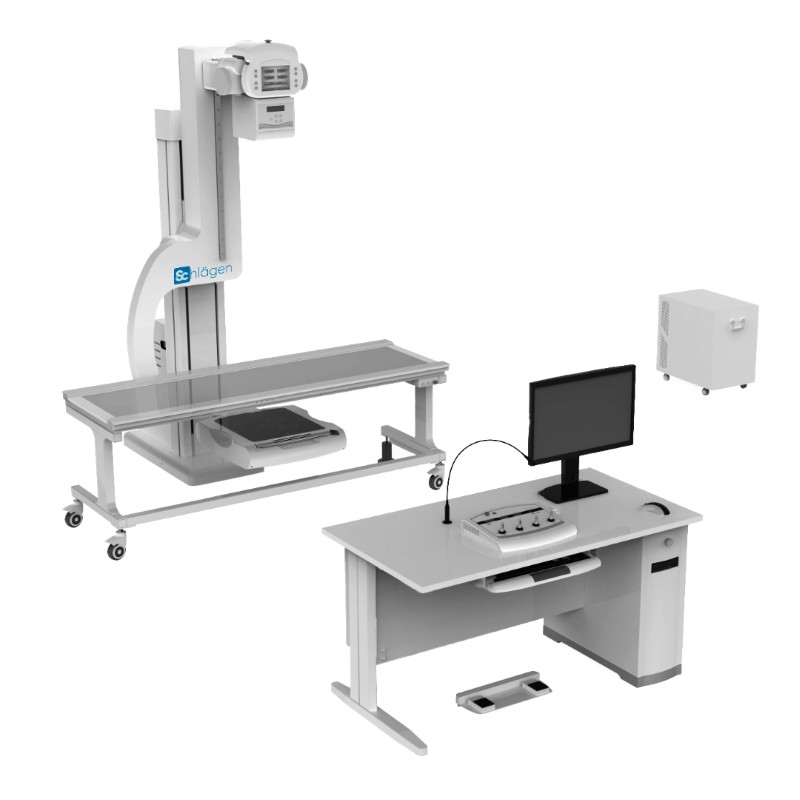 Equipo de Rayos X Digital mod. SLA-200 con Detector Dinamico