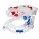 Set de lineas arteriovenosas para hemodiálisis BLUE049E 8x12x350 con aguja (Fresenius) caja c/24pzs