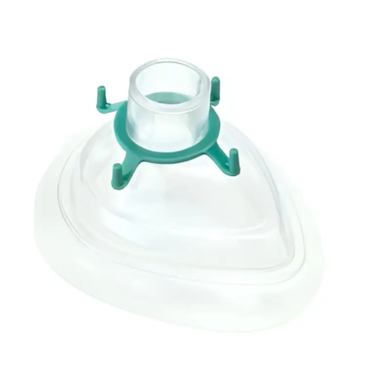 Mascarillas para Anestesia mod. SURE-SEAL® Adulto Joven (Verde) con Cojin de Aire Sin Pivote de Insuflacion, Caja con 10 pzas