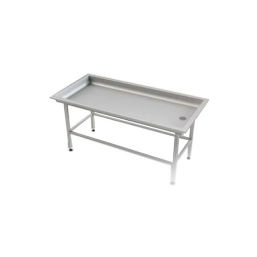 Mesa para disección de acero inox. 100x65x90 cm 