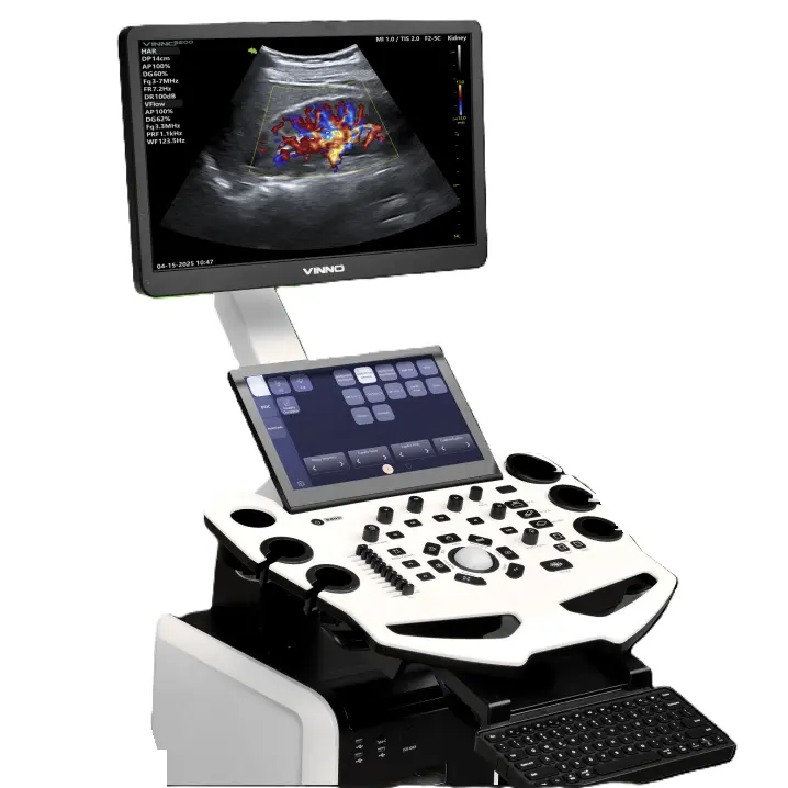Ultrasonido con monitor 21.5” y panel tactil 13.3” Mod. S200