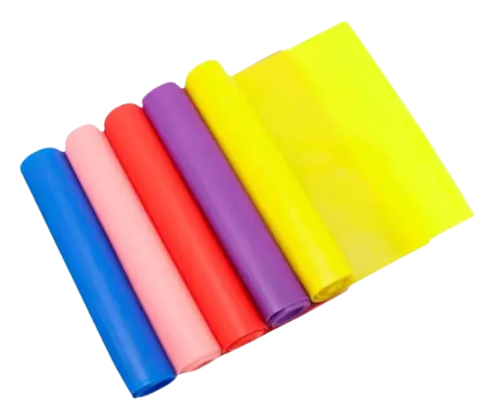 Kit 5 bandas de resistencia para ejercicio progresivo 