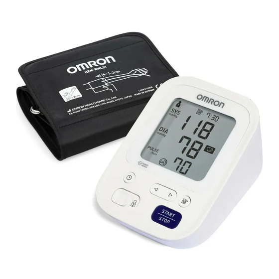 Baumanometro electronico automatico con brazalete 60 memorias M3 OMRON