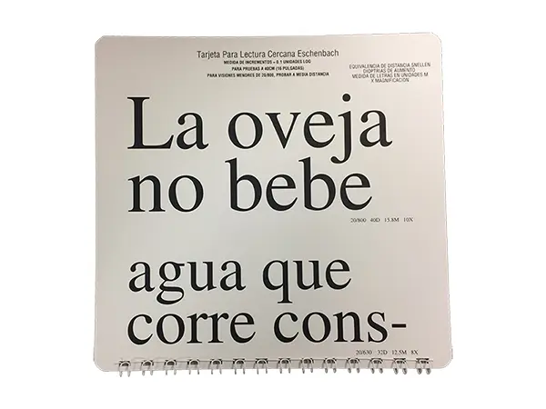 Cartilla lectura en español