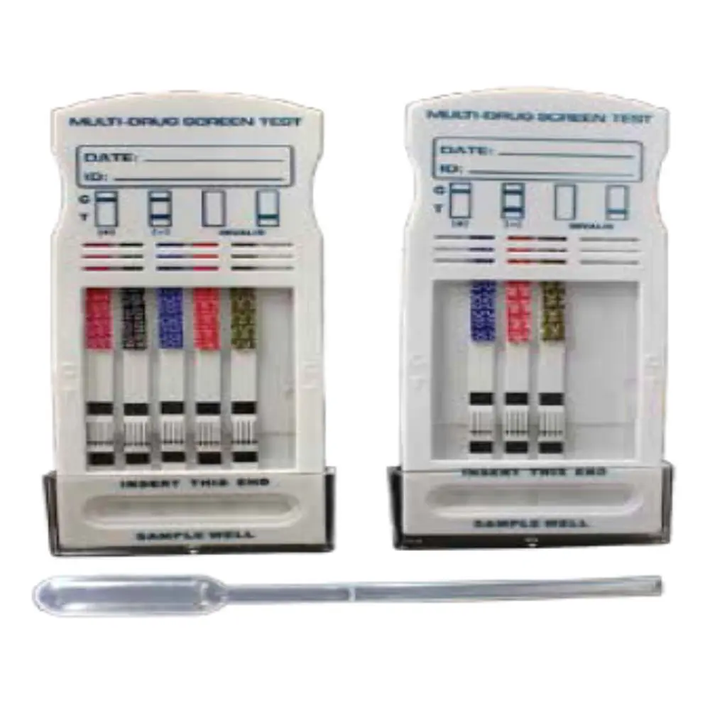 Prueba antidoping 6 drogas en casette (AMP/BZO/COC/MET/MOR/THC) caja c/25pz  (copia)