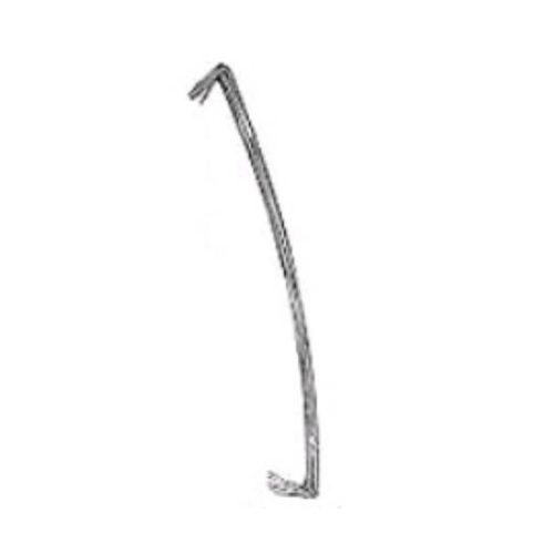 Asas para amigdalotomo No. 9 (.55 mm), 4" (10.2 cm) paq. c/12 pzas