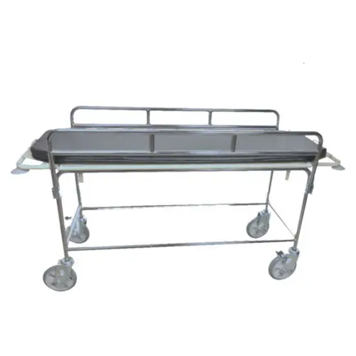 Carro Camilla para adulto inoxidable T201 rodaja 8"