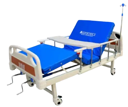Cama manual de lujo de 2 manivelas