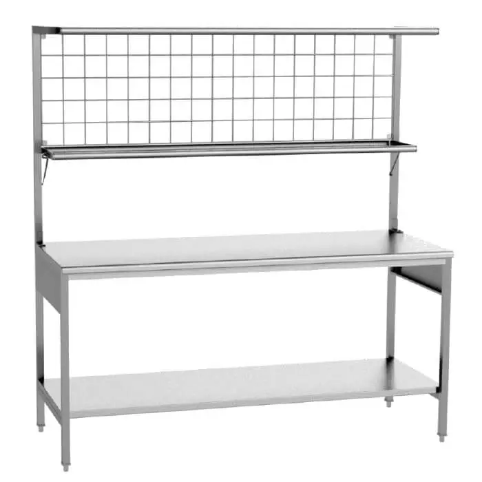 Mesa estación para CEYE 180 cm Inoxidable T304
