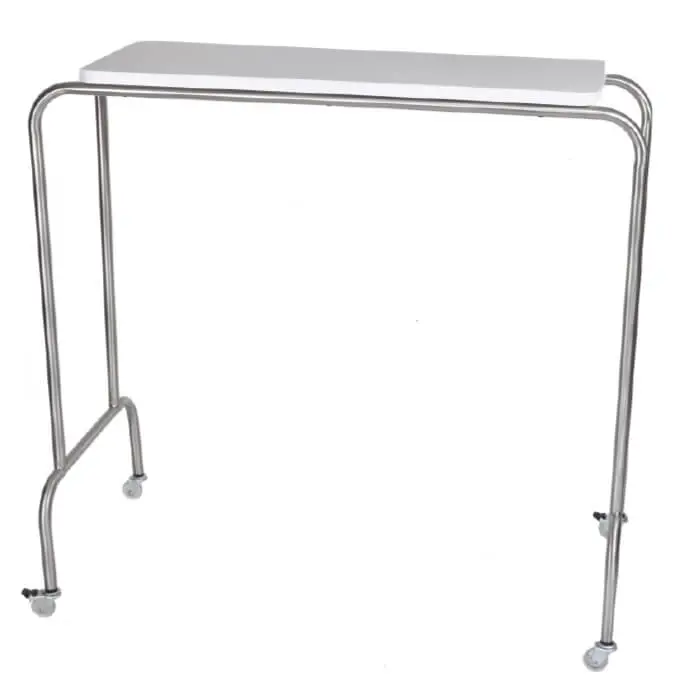 Mesa puente frontal cromada