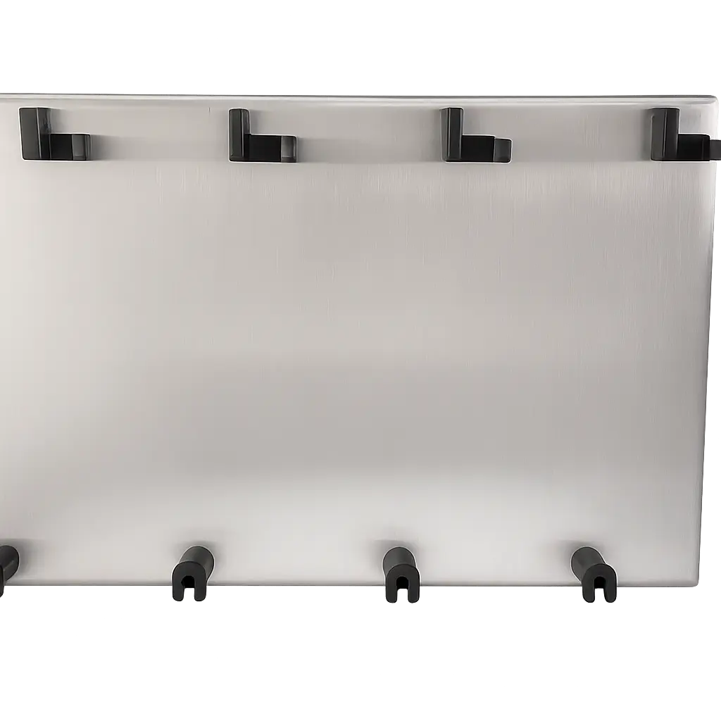 Soporte pared para endoscopio cuadruple 
