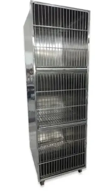 Jaula Vertical MD inoxidable T430 con rodaja