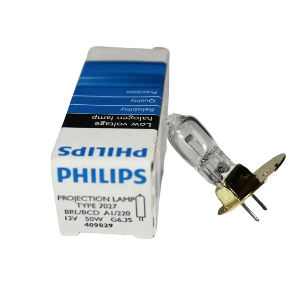 Bombilla halógena tipo 7027 12 V 50W para proyector ACP1000/ACP1500