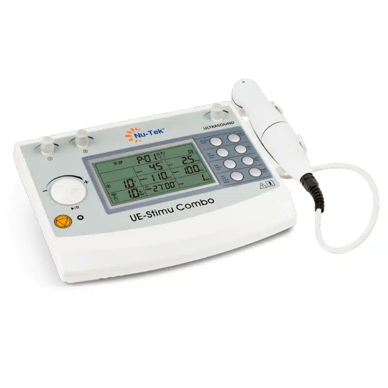 Equipo portátil de electroterapia combinado mod. CT1022 modo pulsado y continuo