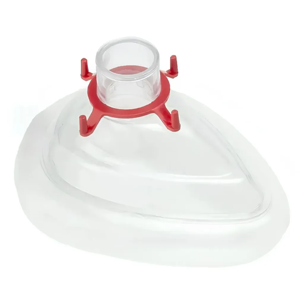 Mascarilla para Anestesia mod. SURE-SEAL® mediano (Roja) caja con 10 pzas