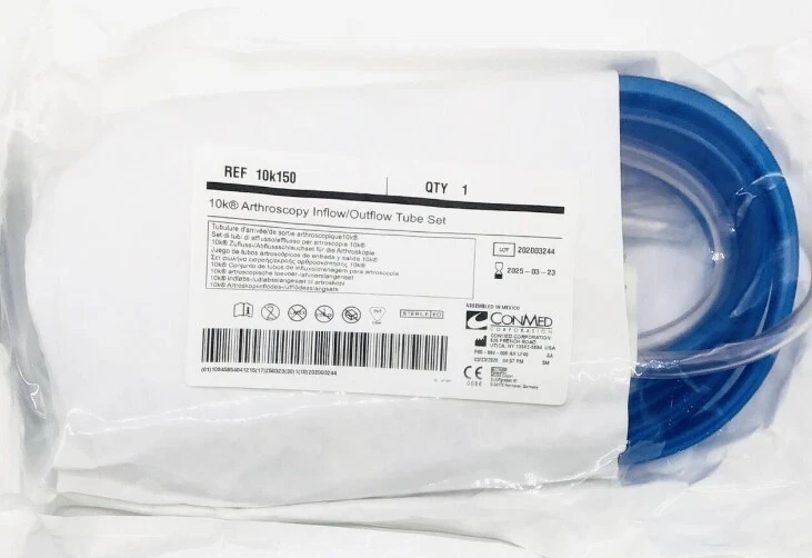 Tuberia desechable de artroscopía DOBLE/XBX caja c/10pzs