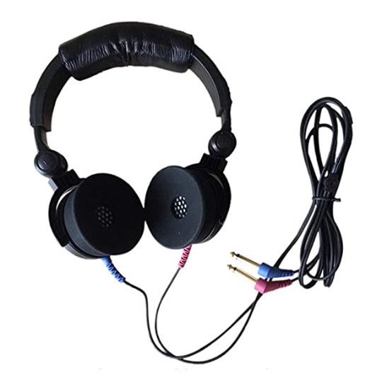 Audifonos completos con Auriculares de diadema cable via aerea y cojines equivalente al TDH39 RadioEar
