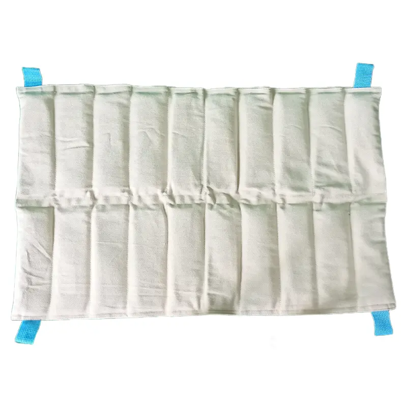 Compresa húmedo caliente de tamaño XG de 37x60 cm rellena con arena de Bentonita 