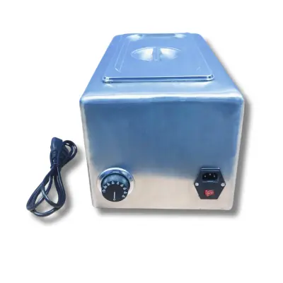 Parafinero manos y pies con tanque de acero Inox con regulador de temperatura para 16 lb