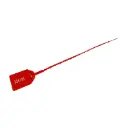 Candado cola de raton foliado para carro rojo 100 pzs