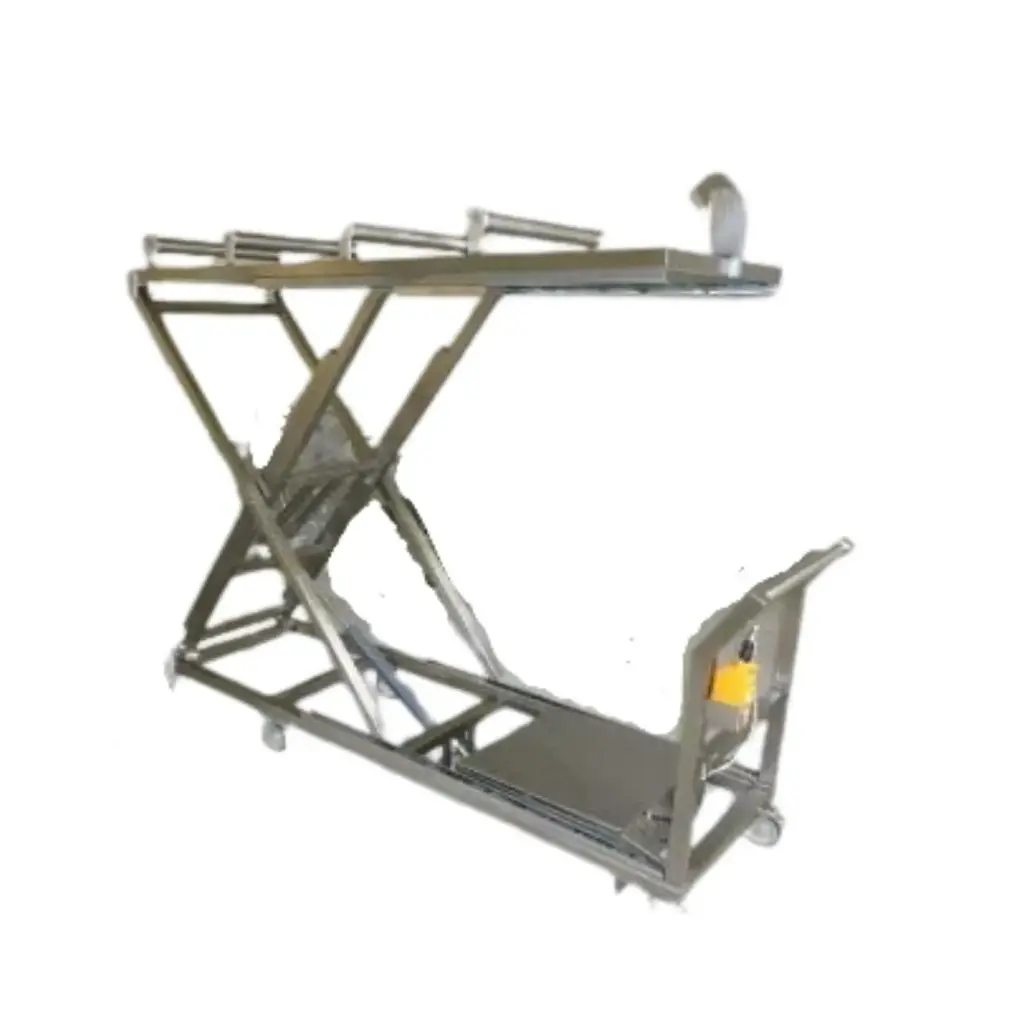 Carro elevador de cadaveres electrohidraulico de 1.80 m de Altura 200 Kilos