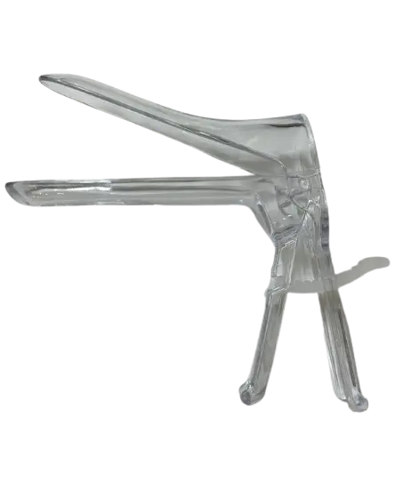 Espejo vaginal desechable mediano con cremallera