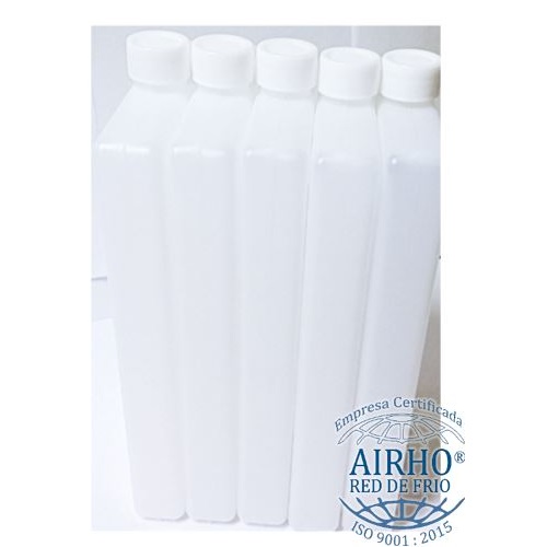 Botella refrigerantes sin gel para termo de 90 litros Paq. c/40 unidades