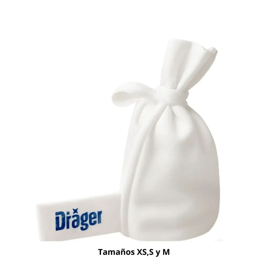 Gorro BabyFlow, desechable, tamaño M, rojo, circunferencia de la cabeza de 23 – 25,5 cm, c/5 uds.