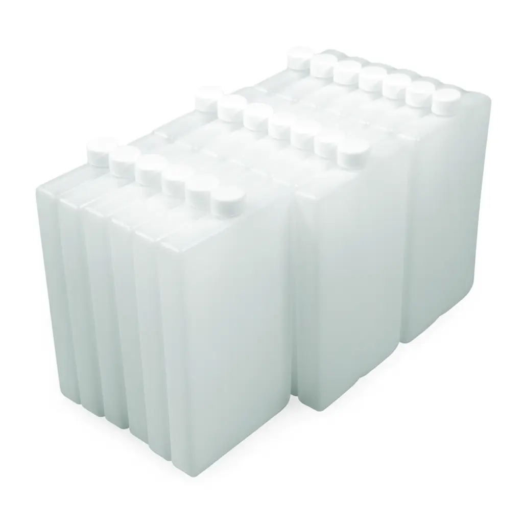 Paquete de 20 botellas refrigerantes con gel para termo de 45 litros