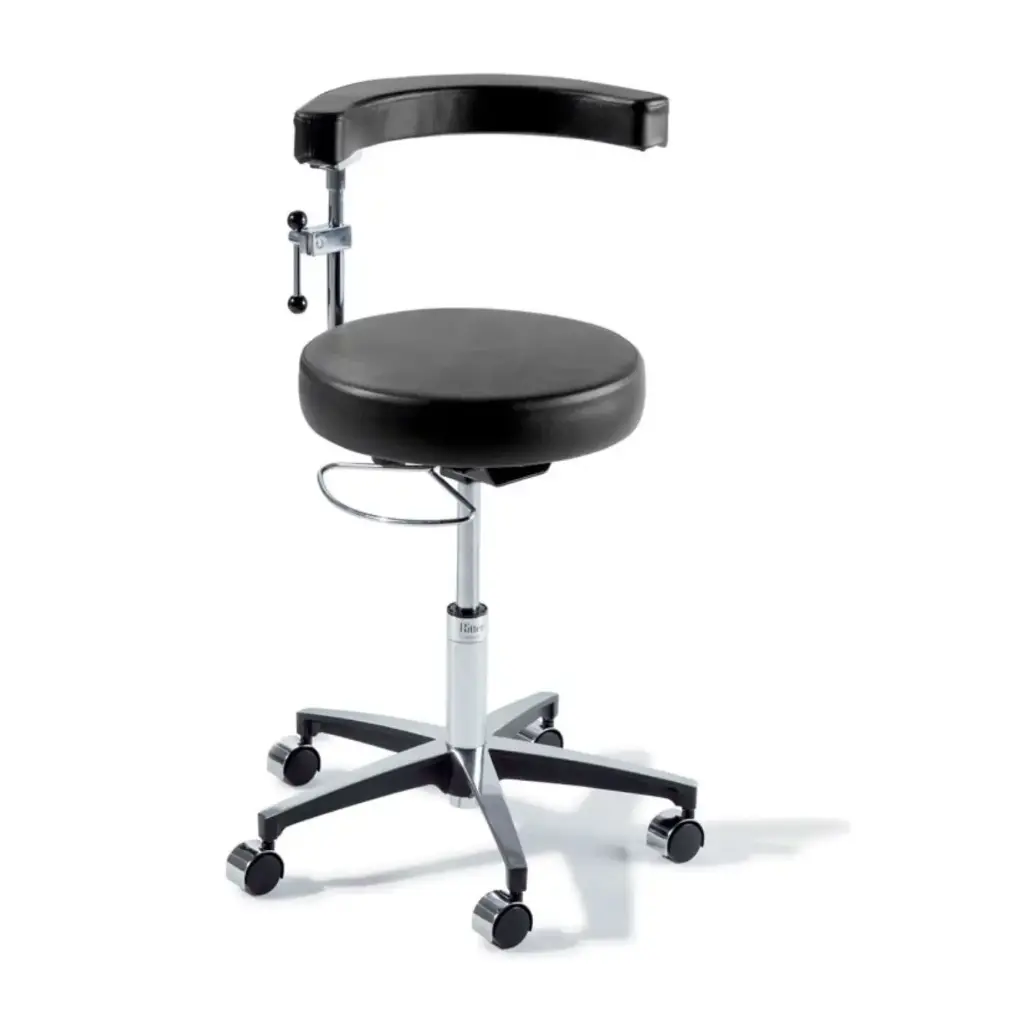 Banco clinico Ritter con respaldo 279 Air Lift color lino oscuro