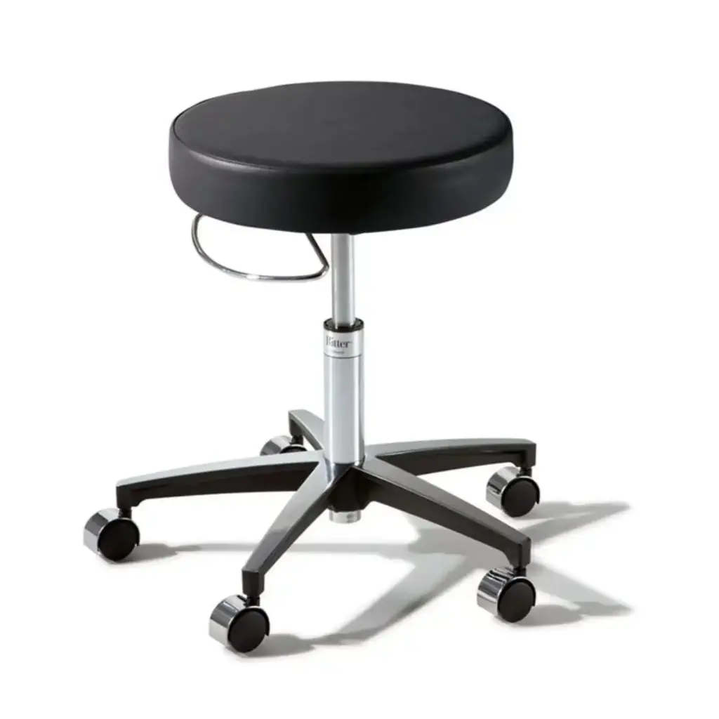 Banco clinico Ritter sin respaldo 276 Air Lift lino oscuro