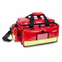 Bolsa ligera de emergencias para material sanitario delicado con tarpaulin rojo