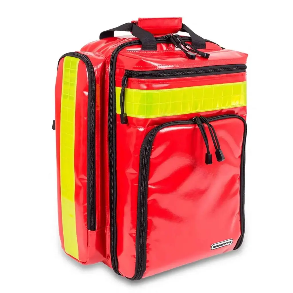 Mochila de rescate para emergencias de media capacidad de Soporte Vital Básico (SVA)