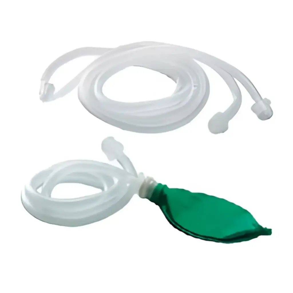 Circuito de anestesia pediatrico Ventstar sin latex, desechable, sin luer lock, 1.5m/1.1m caja c/25pzs