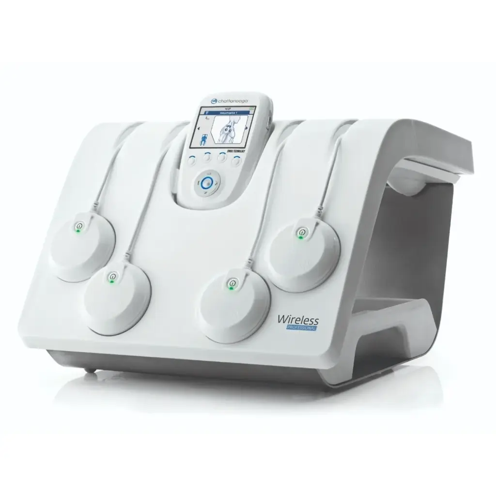 Electroestimulador inalámbrico de cuatro canales 