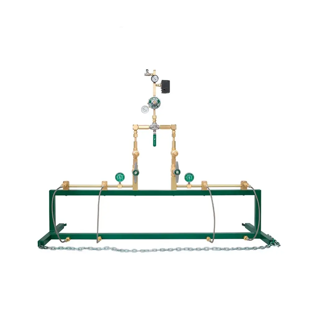 Manifold manual con linea de vida CO₂