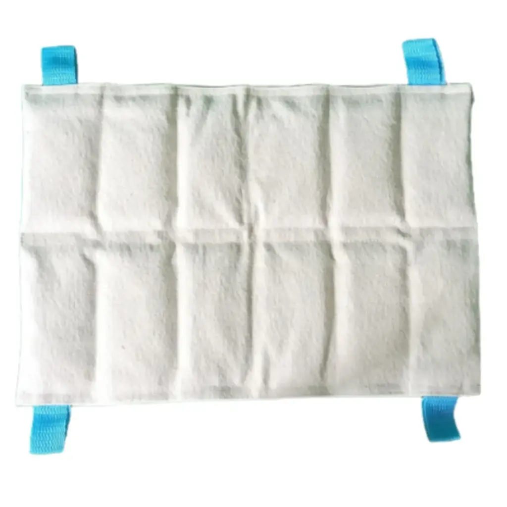Compresa humedo caliente lumbar rellena de bentonita