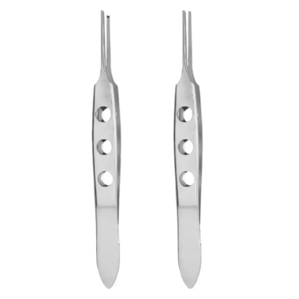 Pinza Bishop-Harmon 7cm sin dientes de acero inoxidable