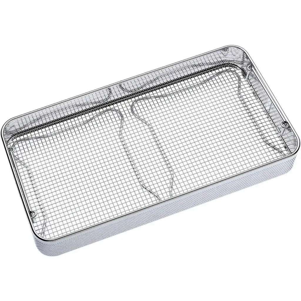Bandeja quirúrgica chapa perforada para asas, retráctil