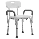 Silla para baño con descansabrazos desmontables