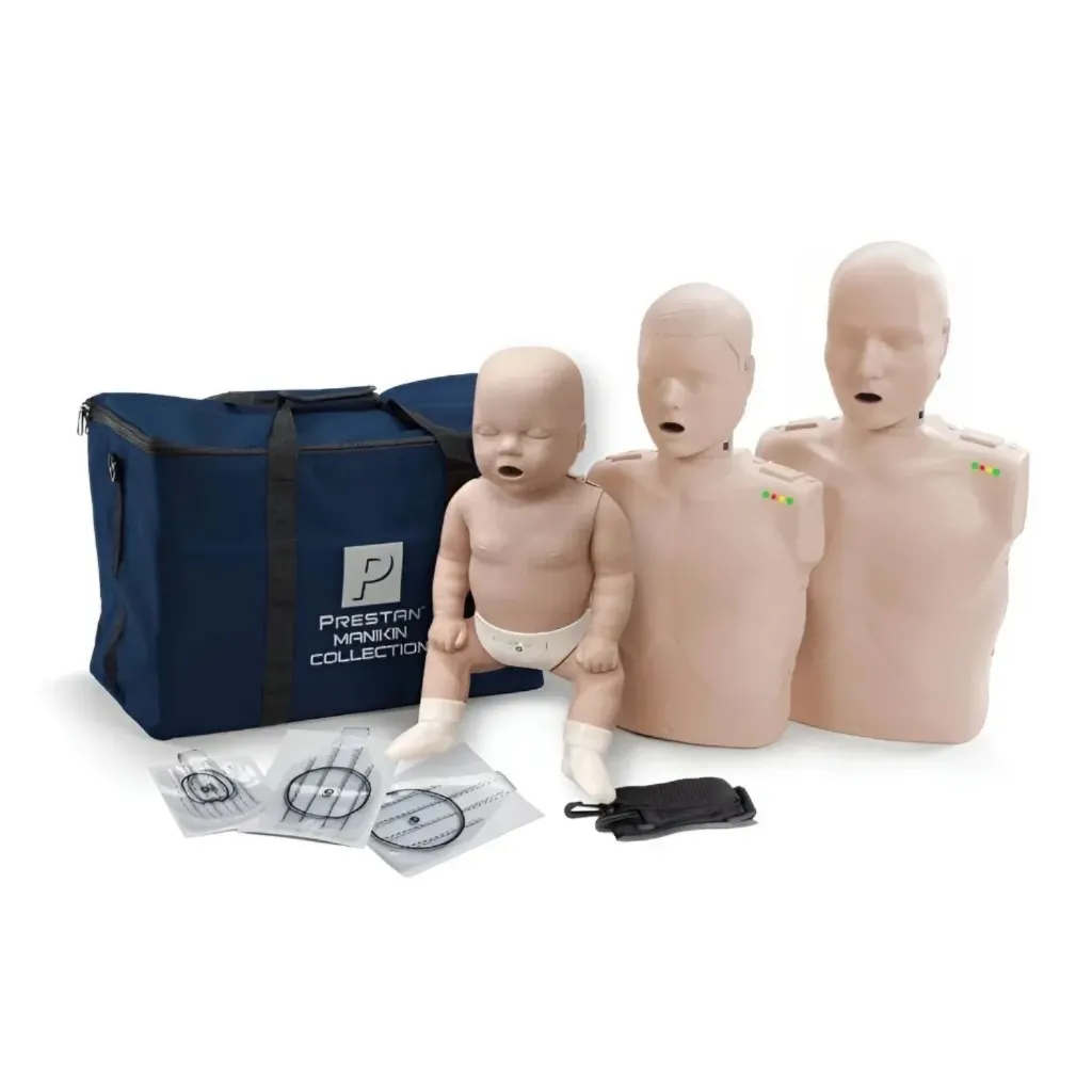 Kit de maniquies de RCP adulto, niño y bebe