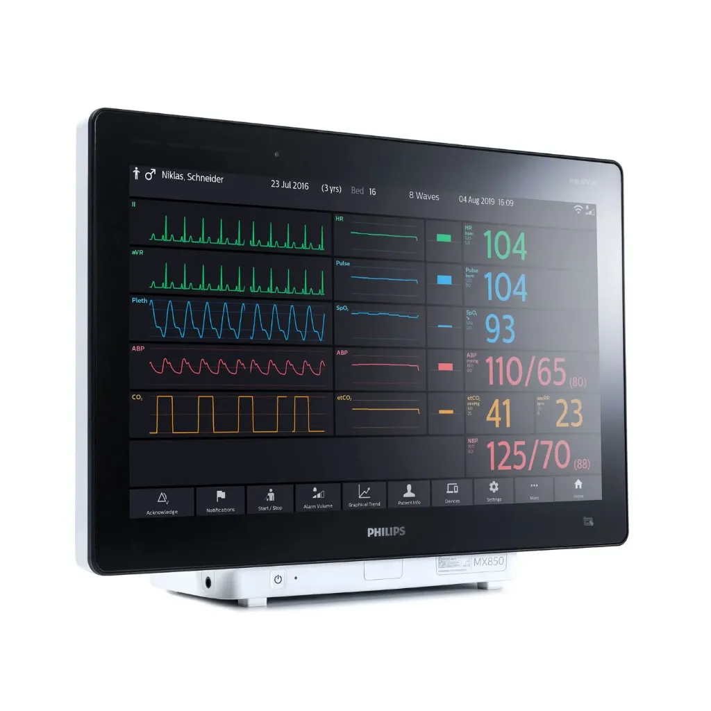 Monitor de paciente 22" con modulo multiparamétrico