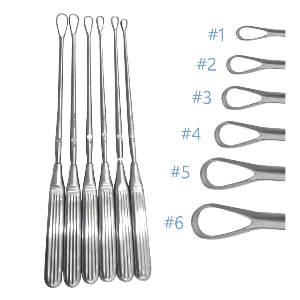 Set de Legras 6 pzas Premium Acero inoxidable Alemán de alta calidad
