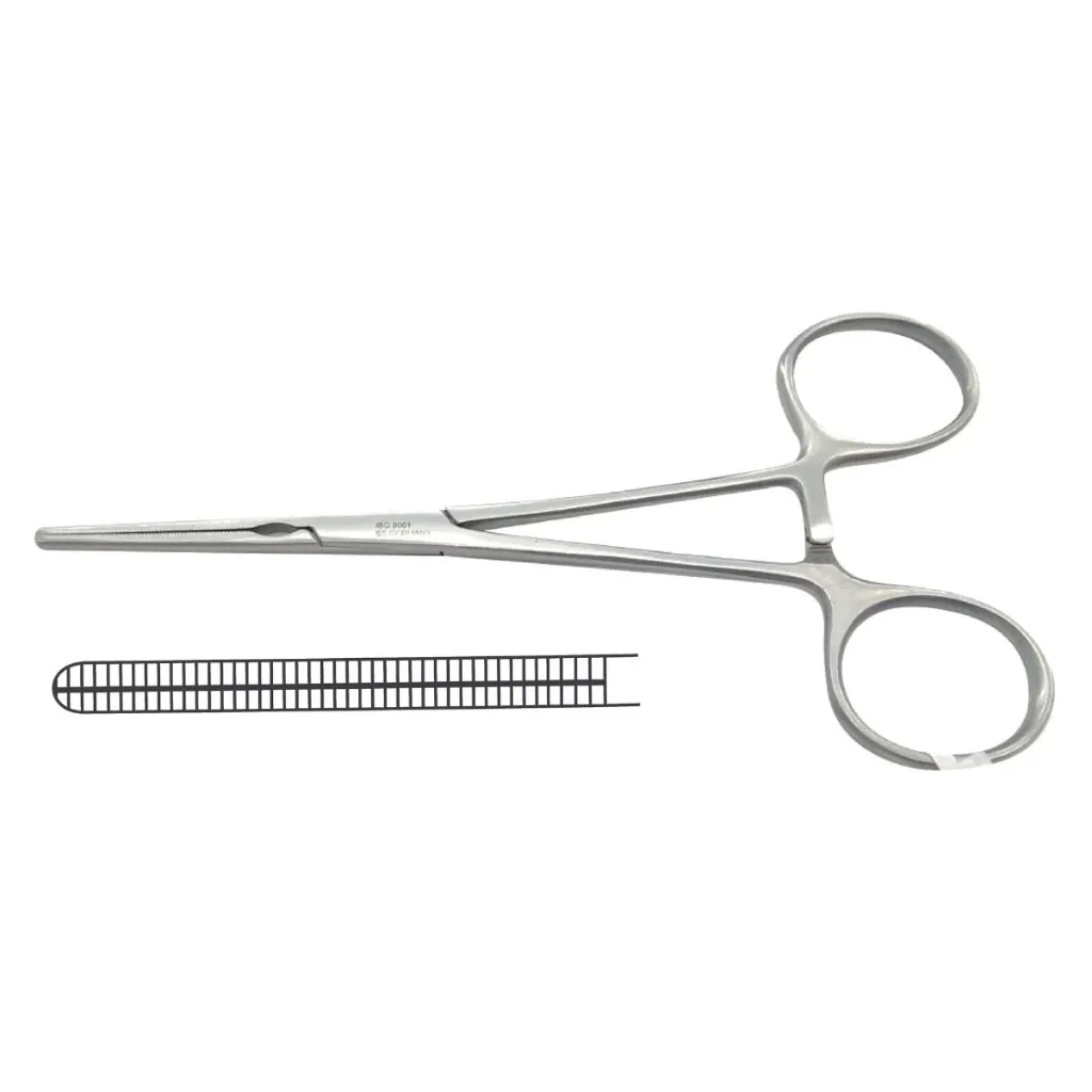 Pinza DeBakey Recta 14 cms PREMIUM Acero Alemán