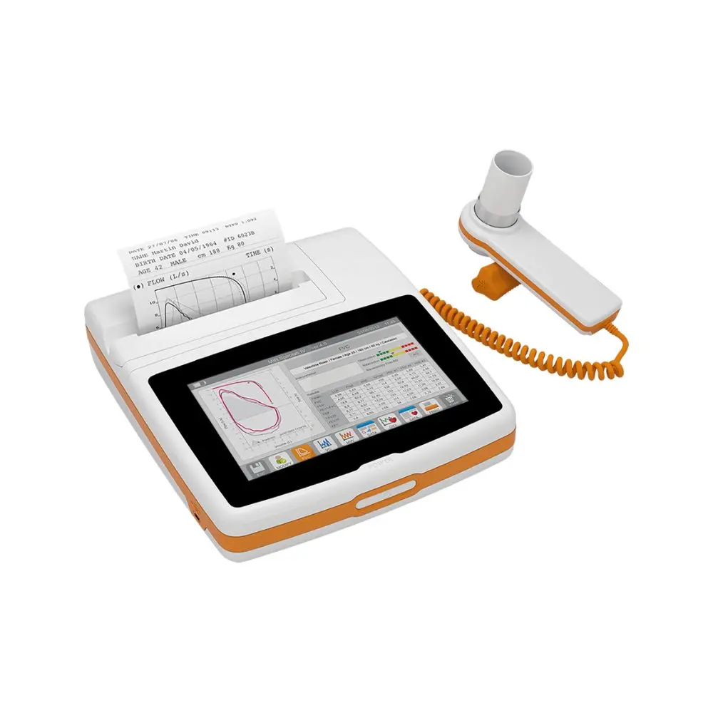 Espirómetro de mesa con pantalla a color con impresora Mod. Spirolab