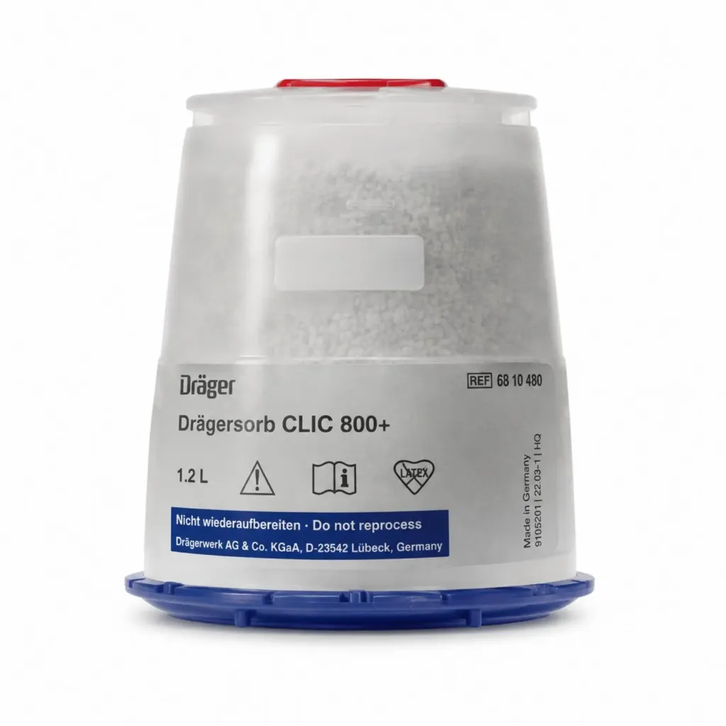 Cal sodada para absorbedor CLIC 800+ con cartucho desechable de 1.2 L